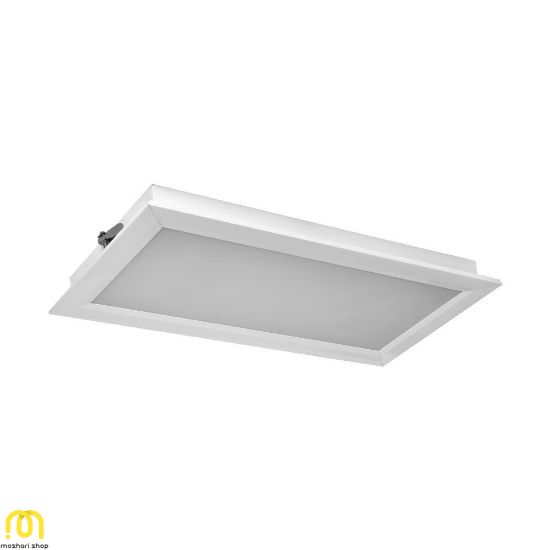 چراغ LED سقفی توکار مستطیل صنعتی 20 وات